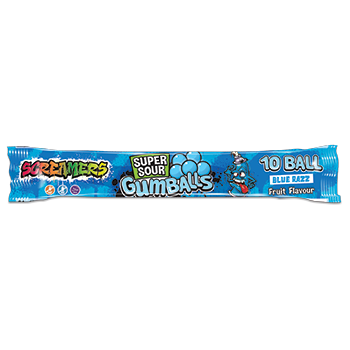 Zed Candy Screamers Sour Blue Gumballs ( UK )