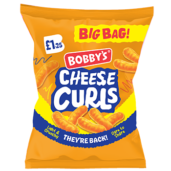 Bobby's Cheese Curls 70g £1.25 ( UK )