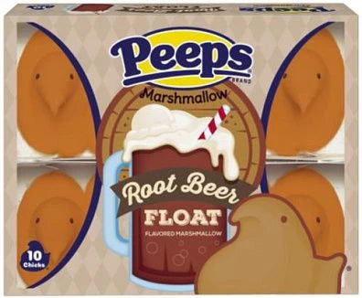 Peeps Root Beer Chicks  10 pack  85g (US)