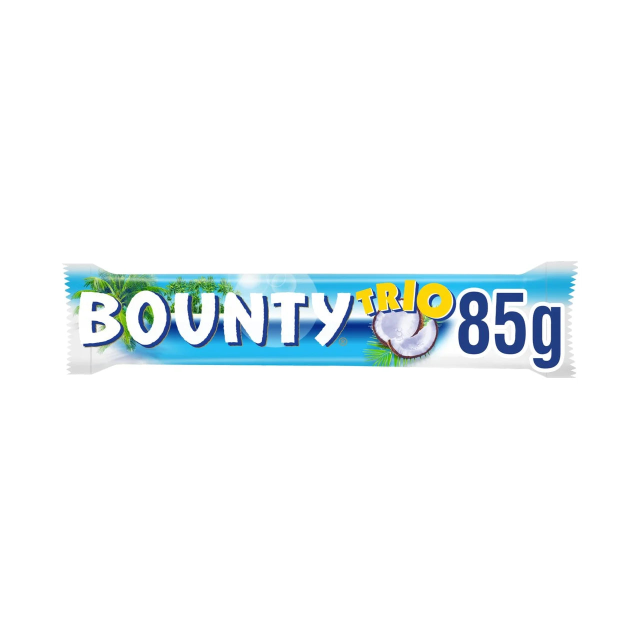 Bounty Trio Coconut Milk Chocolate Bar 85g ( UK )