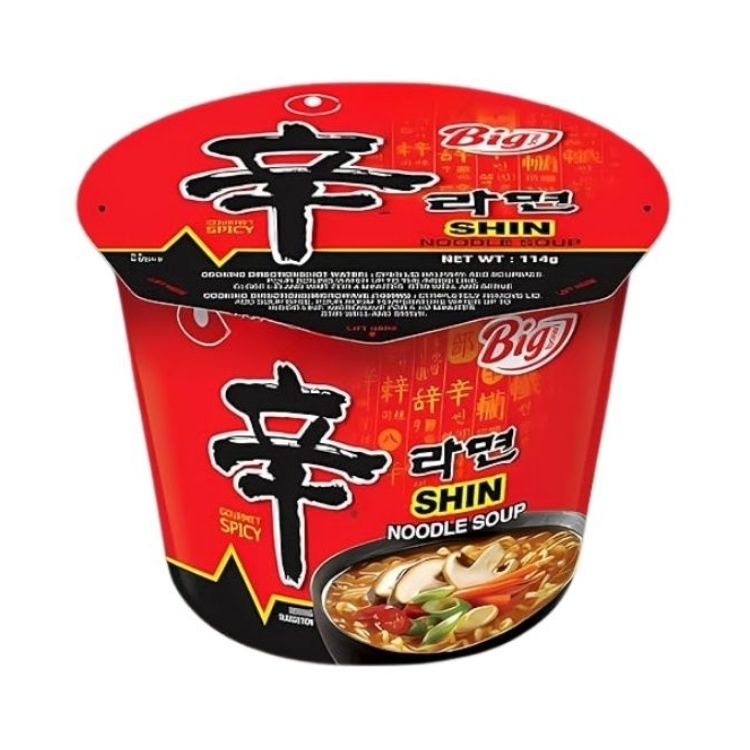 Nongshim Big Bowl Instant Noodles 114g ( South Korea )