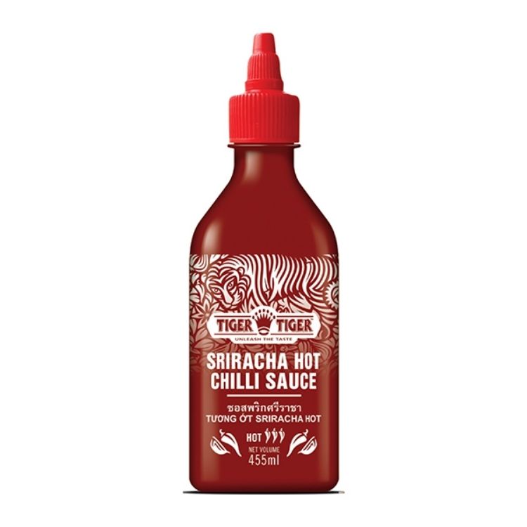 Tiger Tiger Hot Sriracha Sauce 455ml ( Thialand )