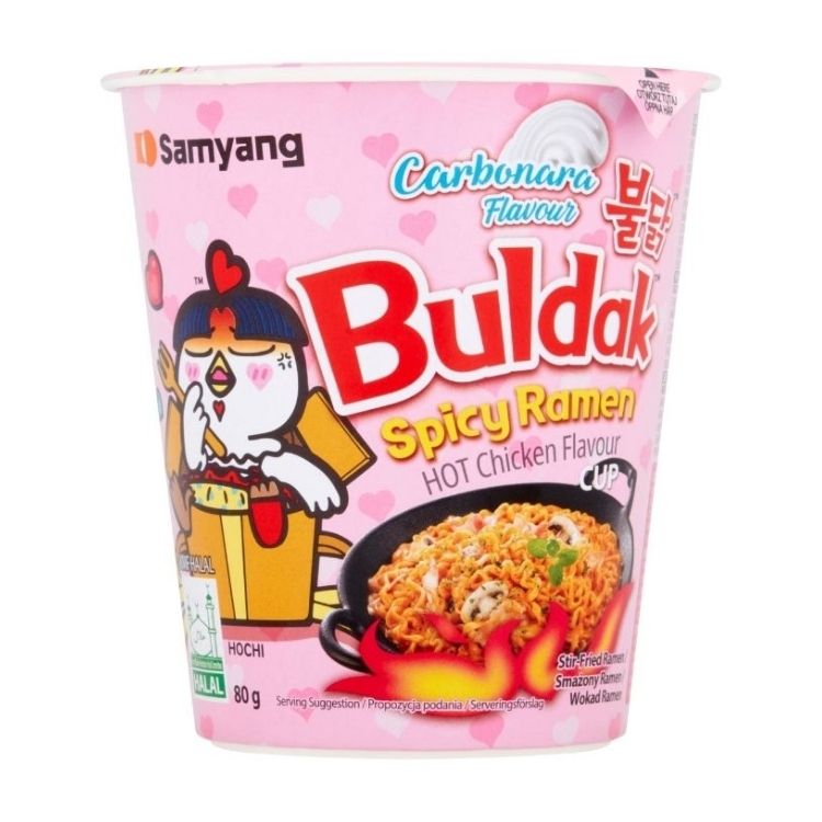 Samyang Buldak Chicken Carbonara Ramen 80g ( South Korea )