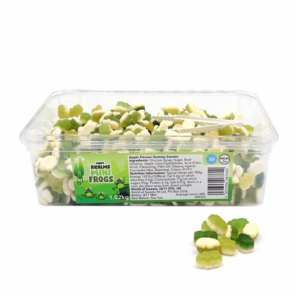 Candy Realms Mini Frogs   (UK)