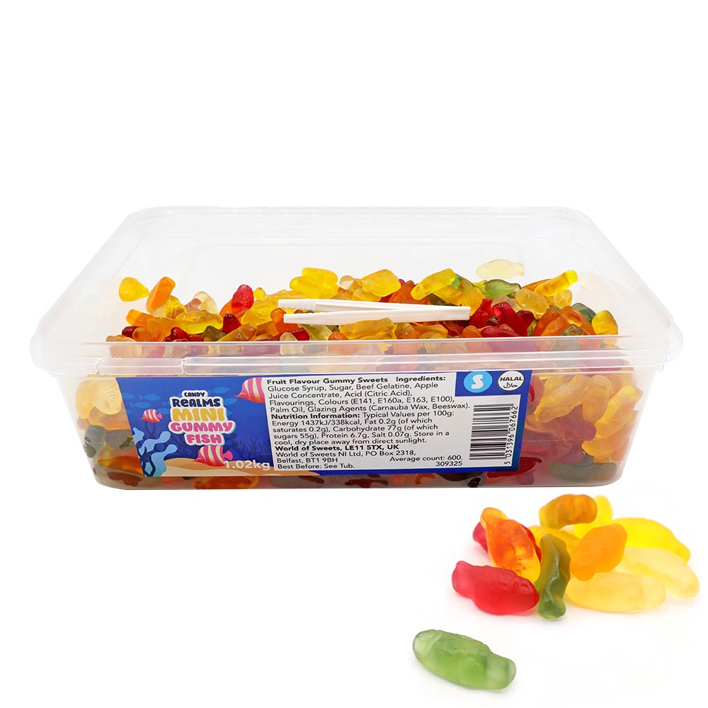 Candy Realms Mini Gummy Fish ( UK )