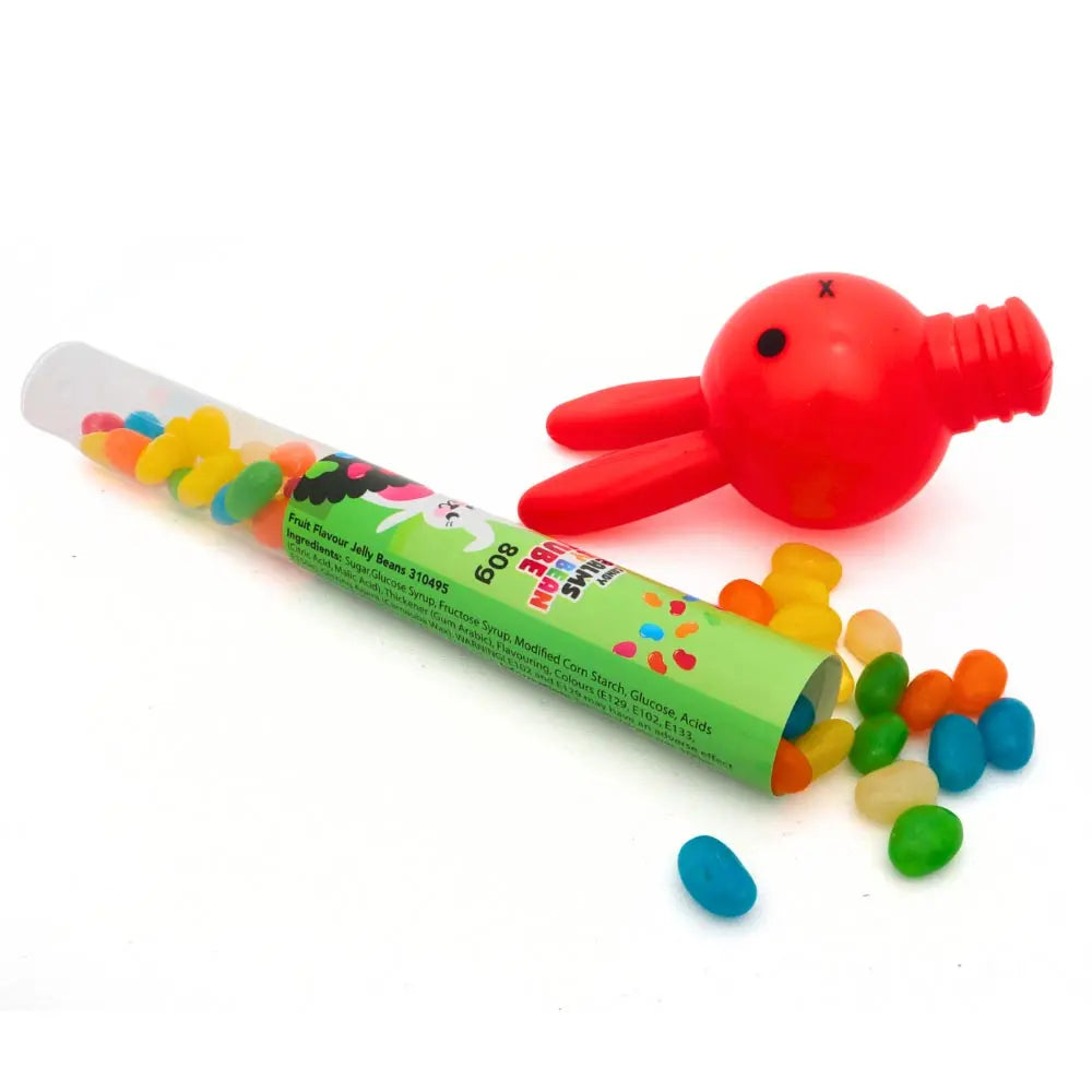 Candy Realms Jelly Beans Bunny Tubes 80g ( UK )
