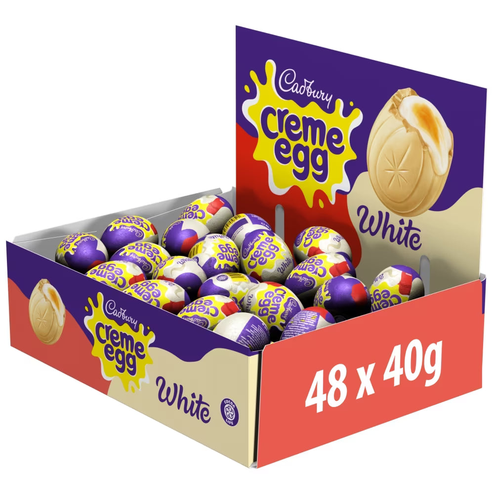 Cadbury White Chocolate Creme Egg 40g ( UK )