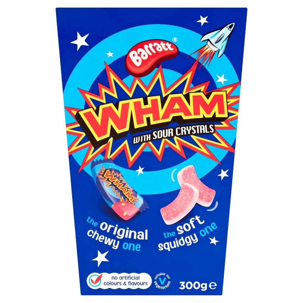 Barratt Wham with Sour Crystals 300g ( UK )