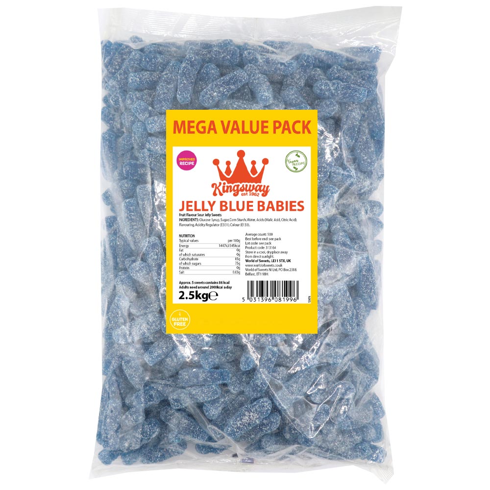 Kingsway Vegan Fizzy Blue Babies (UK)
