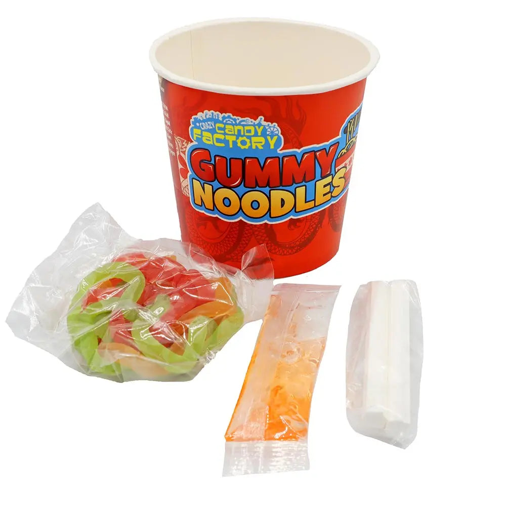 Crazy Candy Factory Gummy Noodles 63g ( UK )