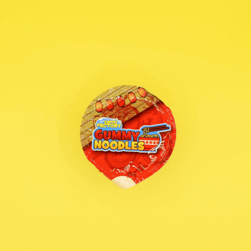 Crazy Candy Factory Gummy Noodles 63g ( UK )