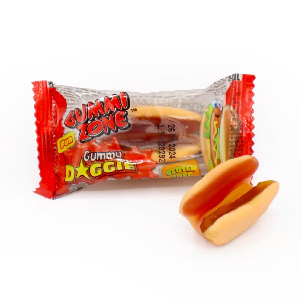 Bip Candy Gummi Zone Hotdog 7g ( UK )