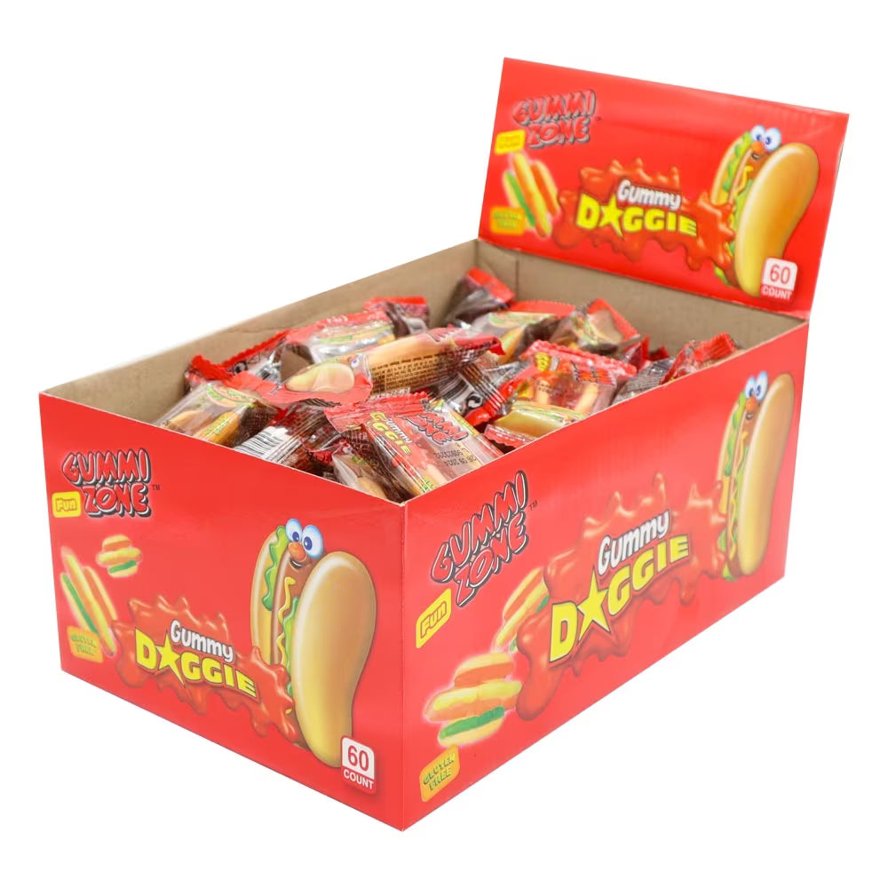 Bip Candy Gummi Zone Hotdog 7g ( UK )