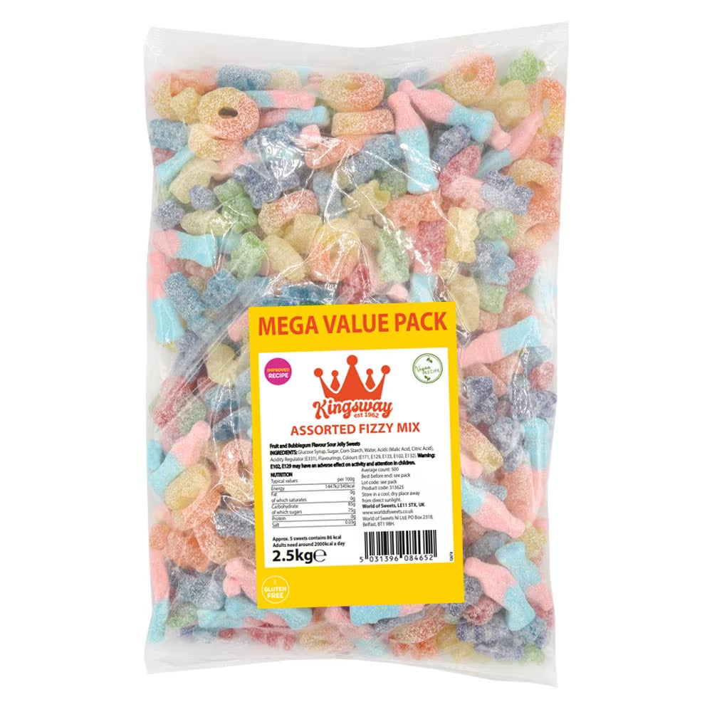 Kingsway  Vegan Assorted Fizzy Mix ( UK )