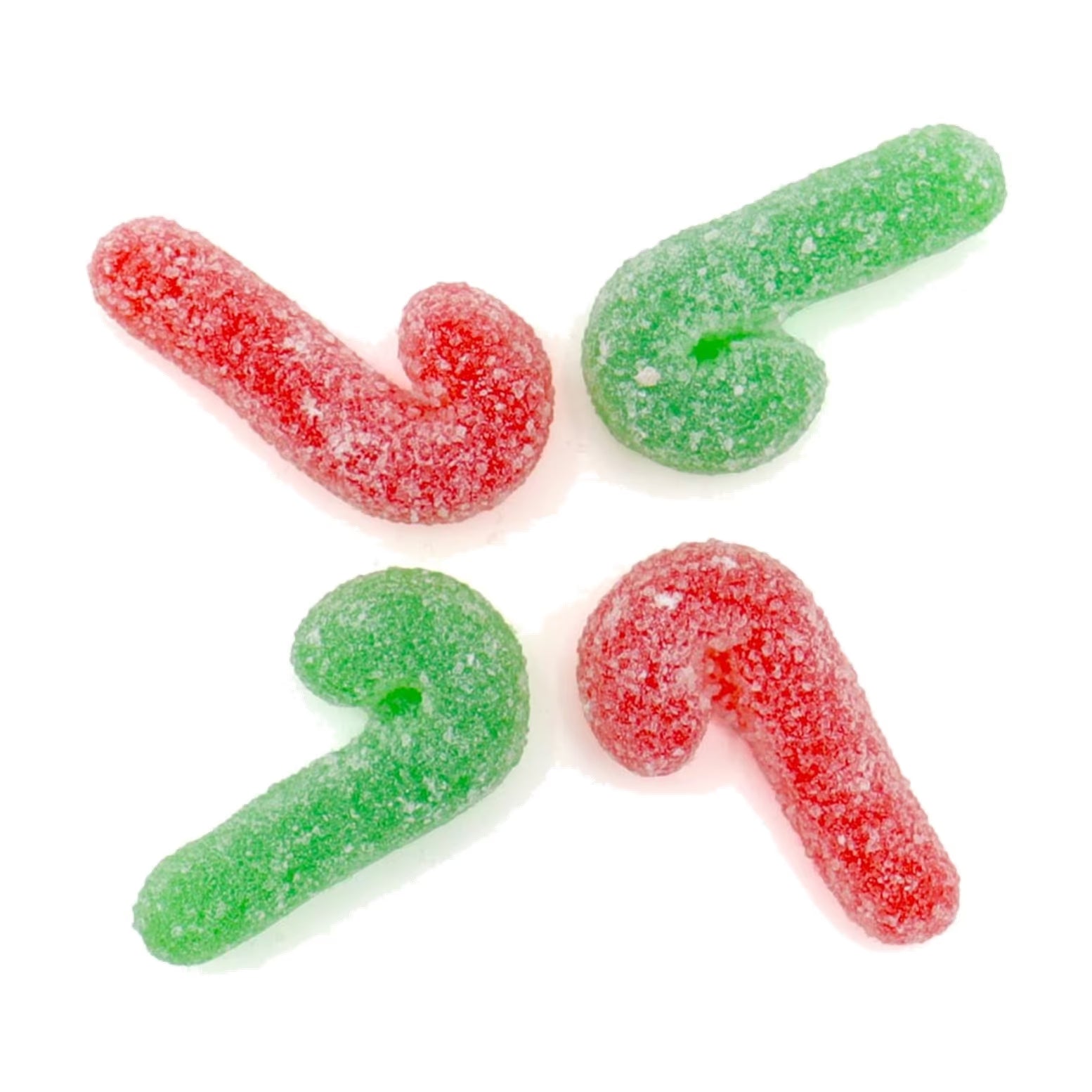 Kingsway Vegan Green & Red Candy Canes ( UK )