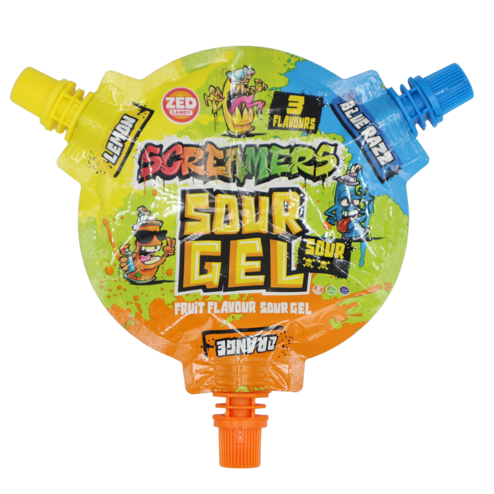 Zed Candy Screamers Sour Gel 45g ( UK )