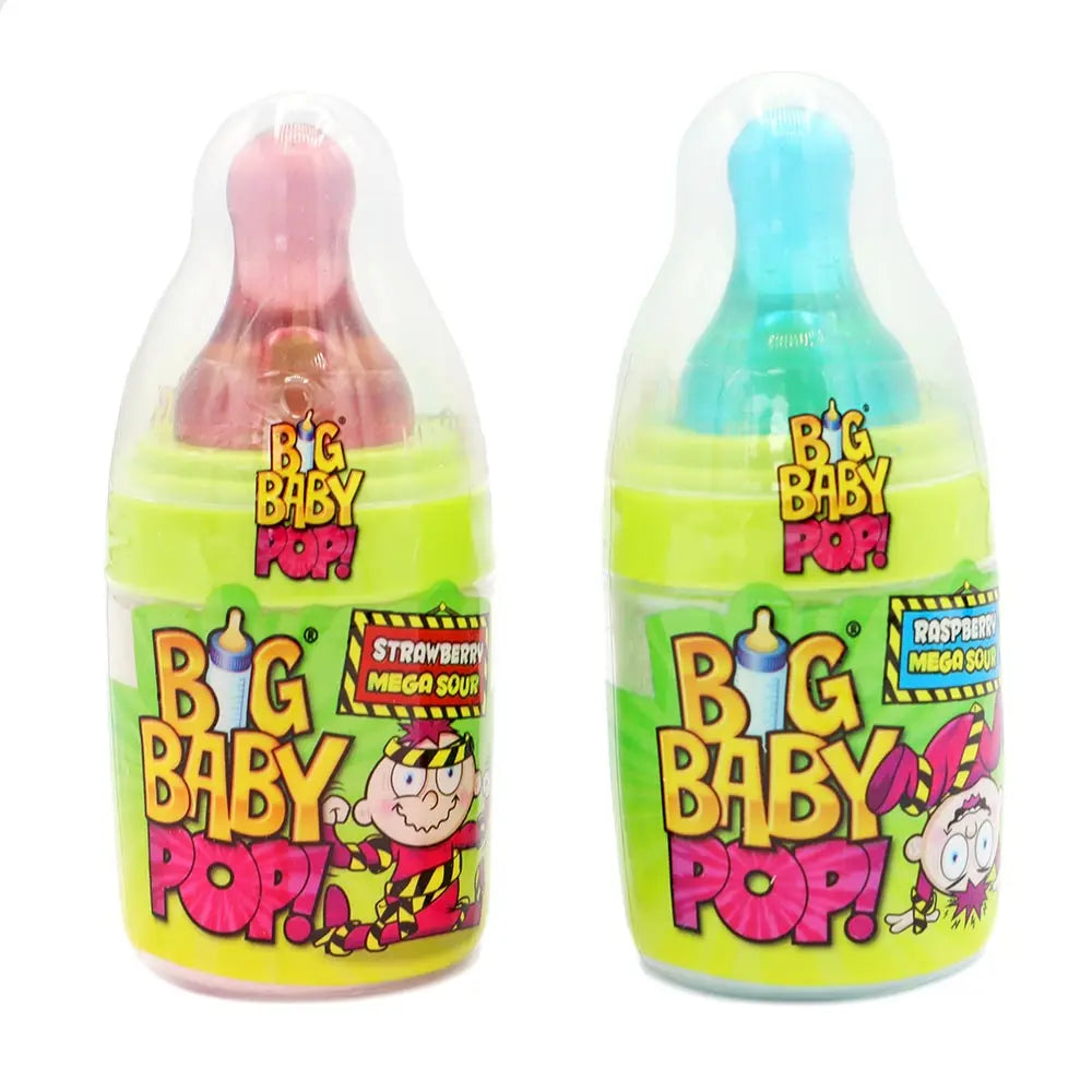 Bazooka Big Baby Pop Favourites Sour 32g (UK)