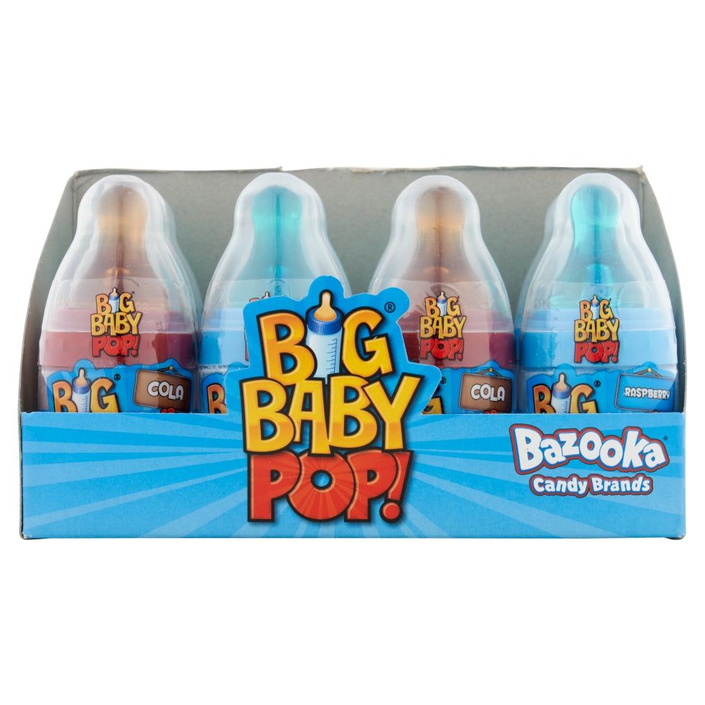 Bazooka Big Baby Pop Cola & Raspberry 32g (UK)