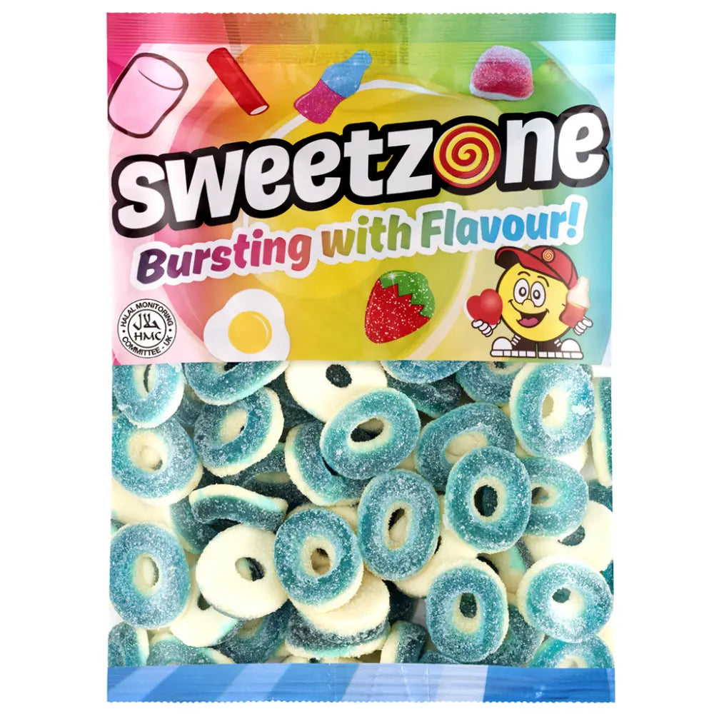 Sweetzone Blue Raspberry Rings ( UK )