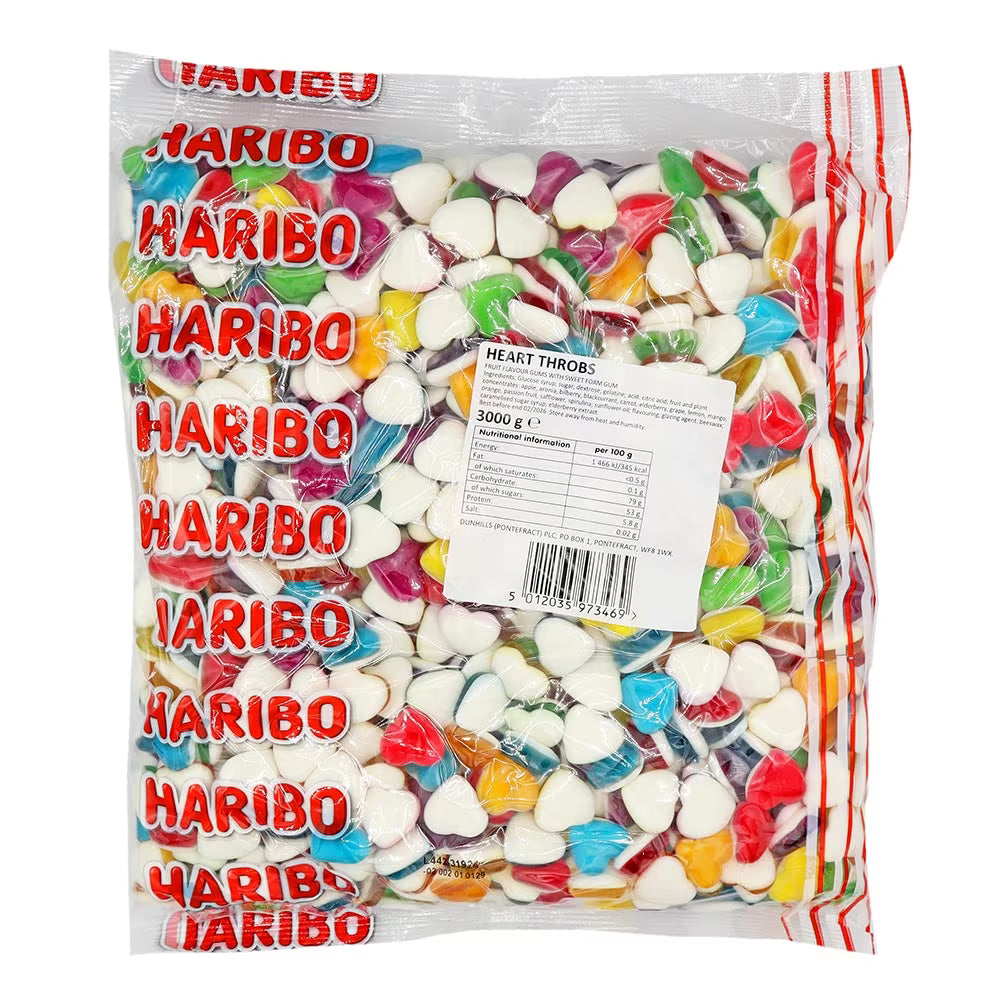 Haribo Heart Throbs Mix  Limited Edition (UK)