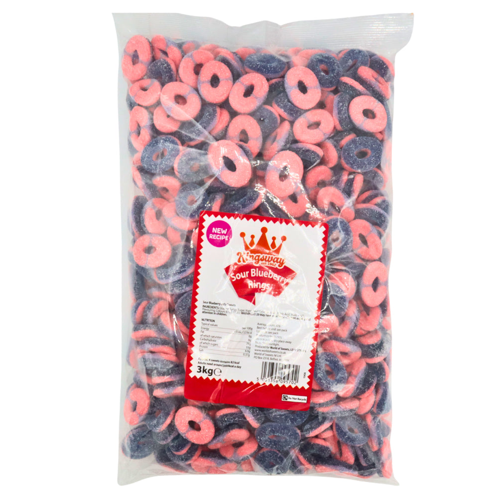 Kingsway Sour Blueberry Rings ( UK )