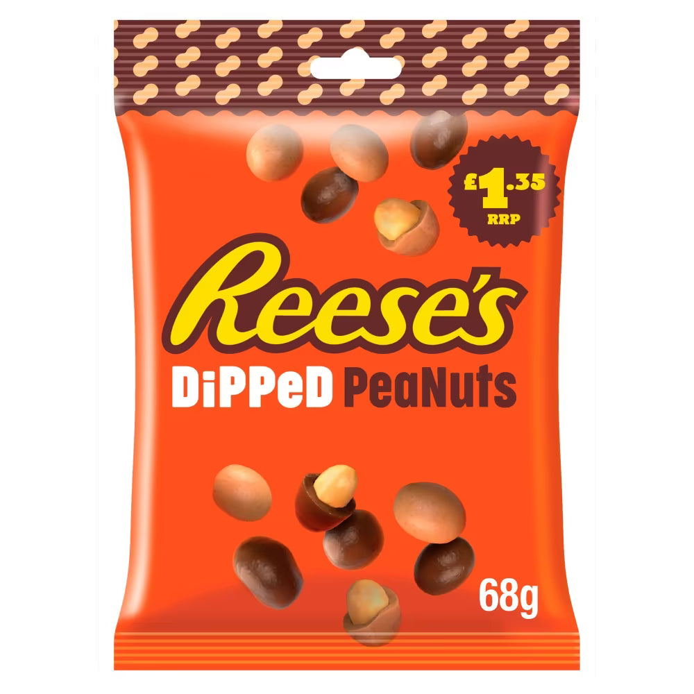 Reese's Dipped Peanuts 68g  ( UK )