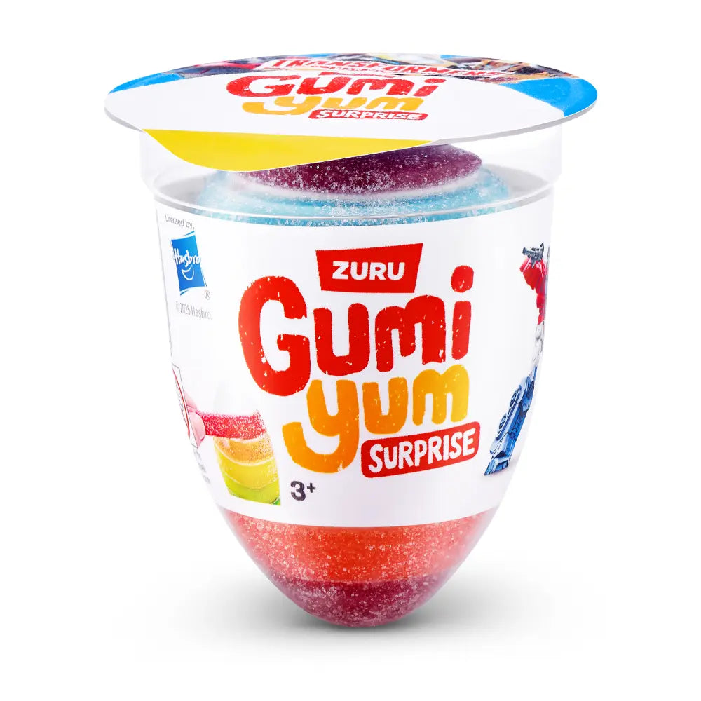 Zuru Gumi Yum Surprise Transformers 22g Gummy & Toy  ( China ) BB Dated 16th July  2026