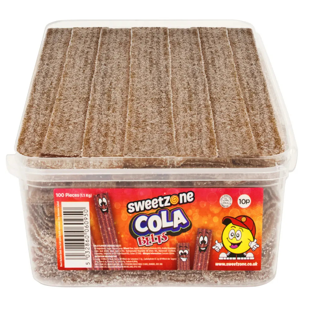Sweetzone Fizzy Cola Belts ( UK )