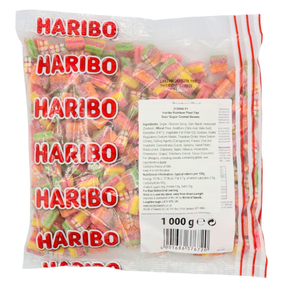 Haribo Rainbow Pixel Fizz ( Netherlands )