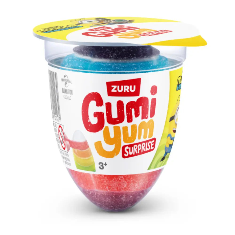 Gumi Yum Surprise Minions 26g Gummy & Toy By Zuru ( China )