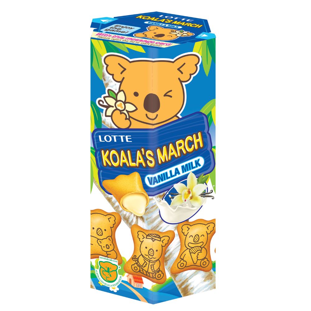 Lotte Koala's March Vanilla Biscuits 37g ( UK )