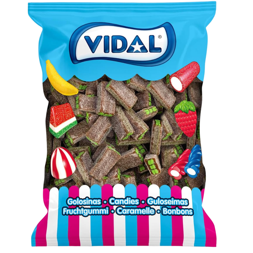 Vidal Filled Cola Bricks ( Spain )