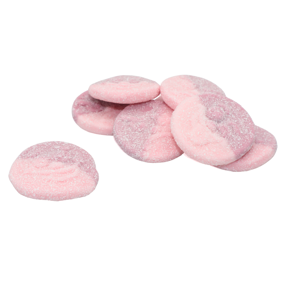 Kingsway Strawberry & Cherry Sour Foam Smileys ( UK )