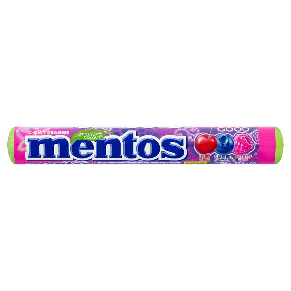Mentos Chewy Dragees Feeling Berry Good  37.5g ( UK )