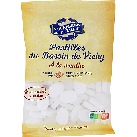 Nos Regions Pastilles du Bassin de Vichy 230g ( France )