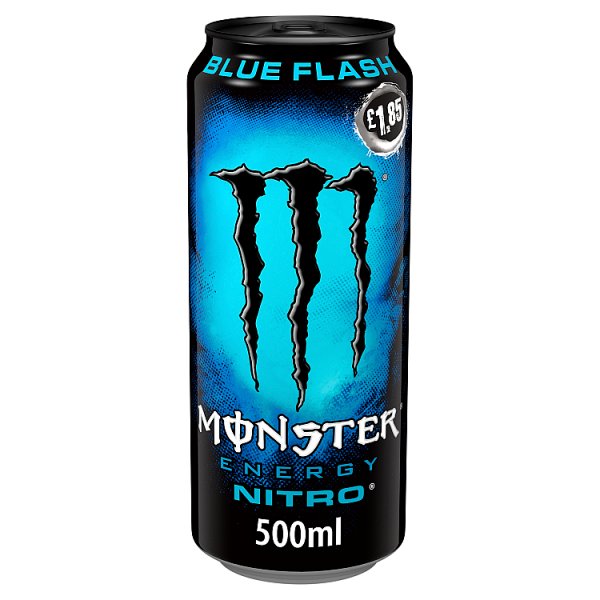 Monster Energy Drink Nitro Blue Flash 500ml ( UK )
