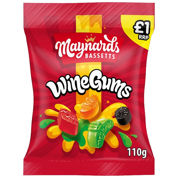 Maynards Bassetts Wine Gums Candy 110g ( UK )