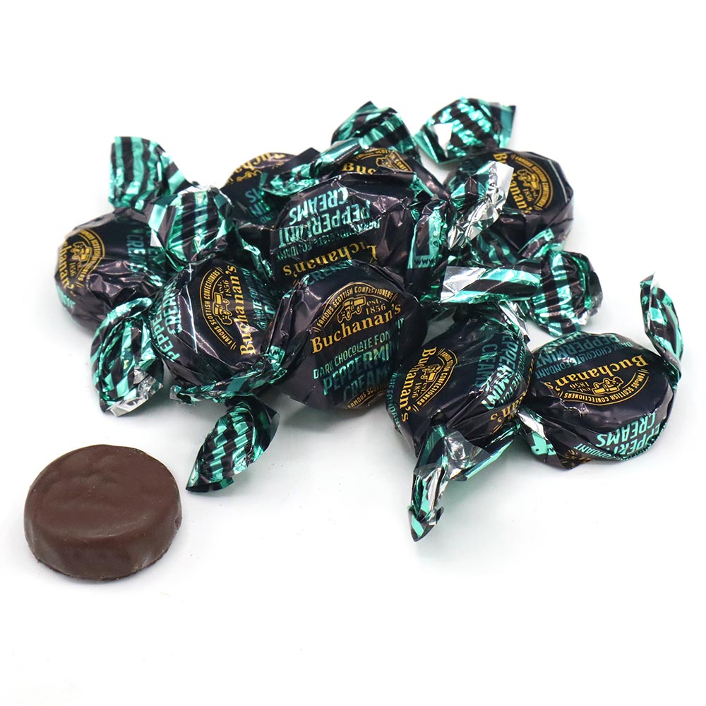 Buchanans Chocolate Peppermint Creams  100g  (UK)