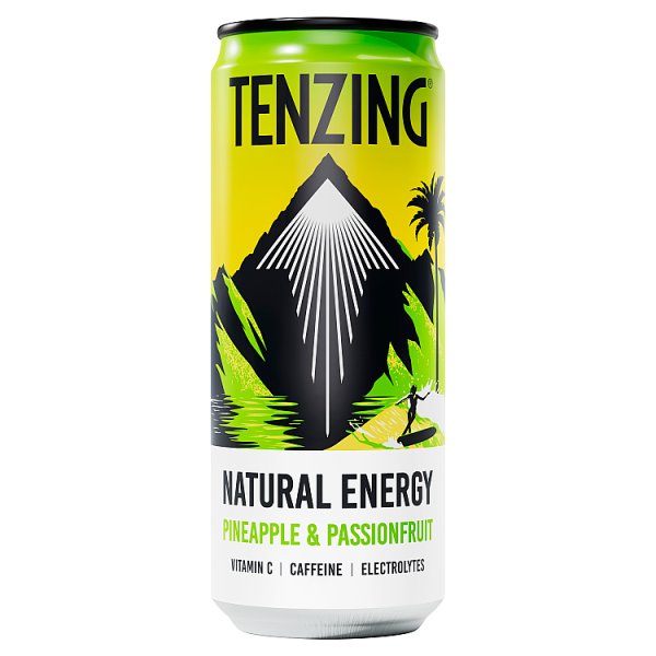 TENZING Natural Energy + BCAA Pineapple & Passionfruit 330ml ( UK )