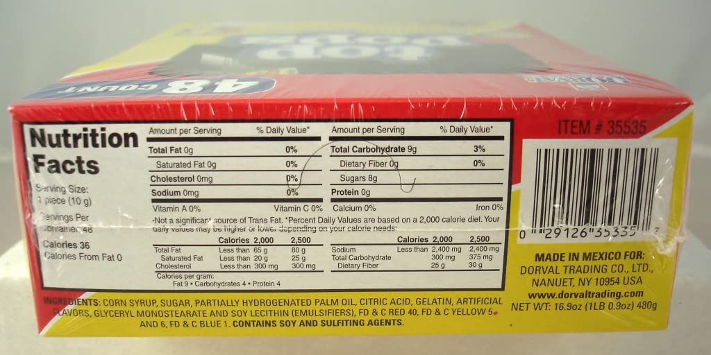 Top Pops Strawberry Lemon Taffy Pops  (US)