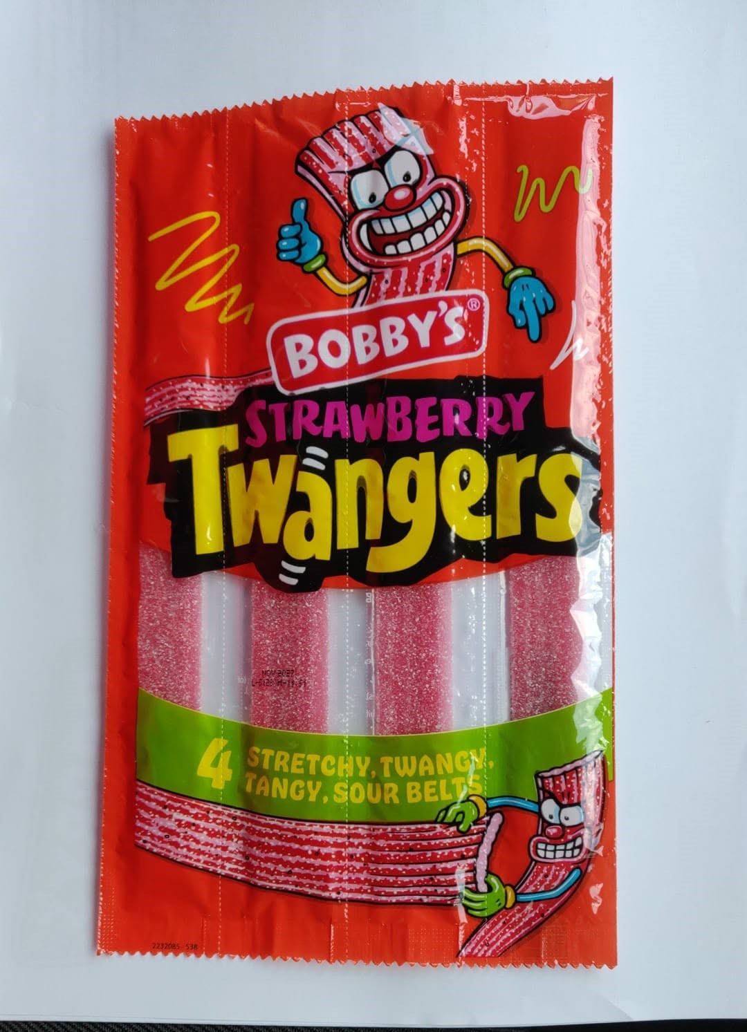 Bobby's Twangers Strawberry 40g ( UK )