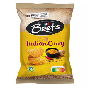 Brets Crisp Indian Curry 125g  ( France )