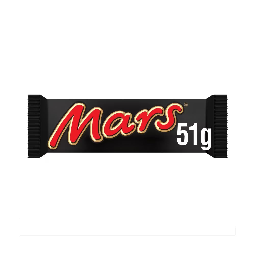 Mars, Caramel, Nougat & Milk Chocolate Snack Bar 51g ( UK )