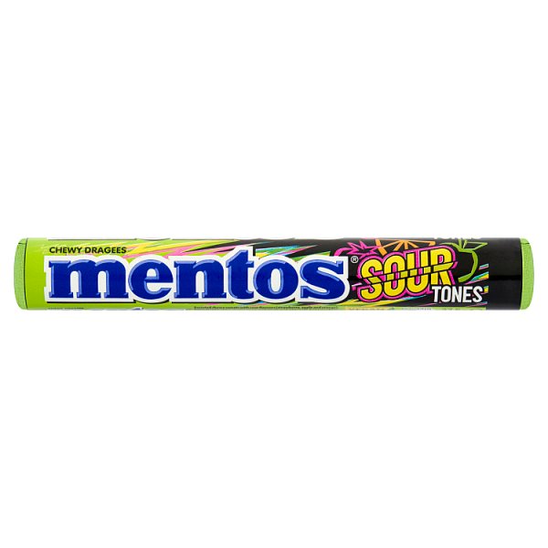 Mentos Sour Tones Chewy Dragees 37.5g ( UK )