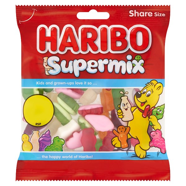 HARIBO Supermix Share Bag 160g  (UK)