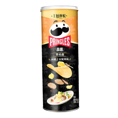 Pringles Potato Chips Black Truffle Velvet Mashed Potato Flavor 80g ( China )
