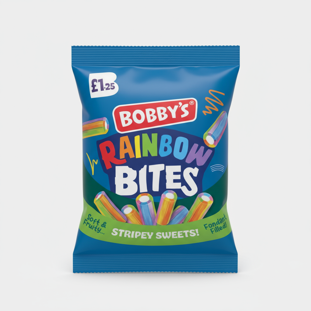 Bobby's Rainbow Bites 120g ( UK )