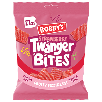 Bobby's Strawberry Twanger Bites 120g ( UK