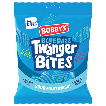 Bobby's Blue Razz Twanger Bites 120g ( UK )