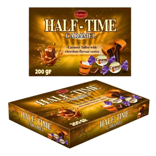 Sweetworld Half Time Caramels Box 200g ( UK )